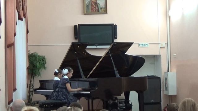 П. Чайковский "Танец пастушков" исп. Айрапетян Мария и Кашеева Яна смотреть онлайн