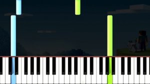 Minecraft - Sweden (C418) EASY Piano Tutorial