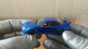 PGM 1_64 Nissan skyline r34 (полная открывашка)