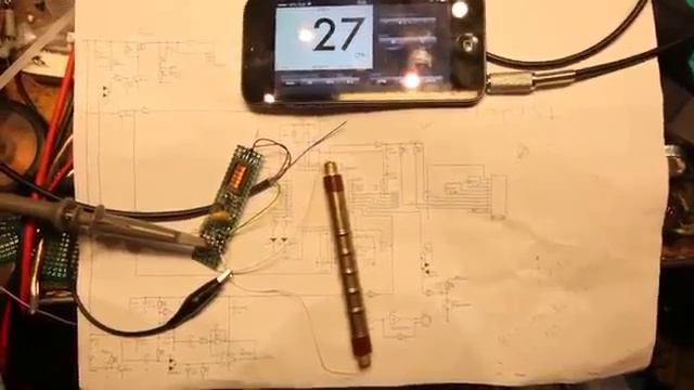 geigerbot and SBM20 Geiger tube. Счётчик гейгера для iPhone за два часа