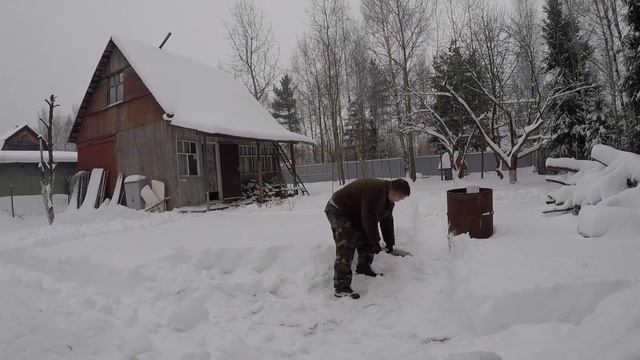 СТРОИМ ДОМ ЗИМОЙ ДАЧА ПОДГОТОВКА МЕСТА ПОД ФУНДАМЕНТ ДОМА ЛУЧШЕЕ ВРЕМЯ ДЛЯ СТРОИТЕЛЬСТВА ДОМА смотреть онлайн