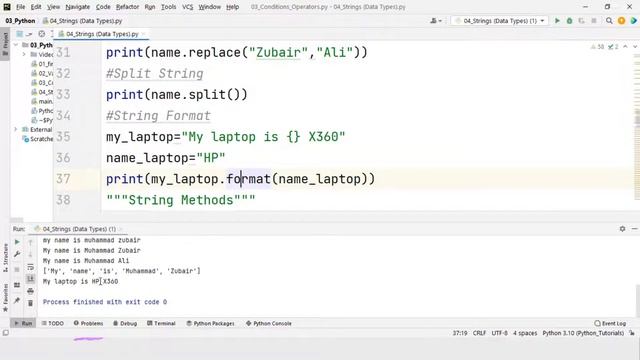 4.1 Strings in Python | Data Types in Python | Complete Python Tutorials in Urdu Hindi | Capra Code