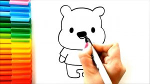 ЭТО ТАК ПРОСТО! Как нарисовать Винни-Пуха