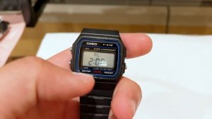 Casio F-91W User Guide – How to Set Time, Date, and More!