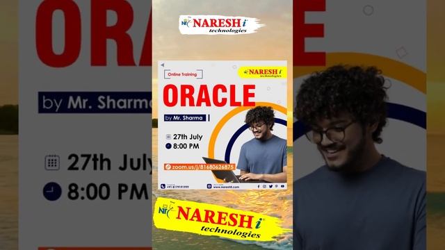 Oracle Online Training by Mr.Sharma. | Oracle | NareshIT.   #oracle #education #recruitment