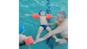 Занятия в бассейне. Группа №14