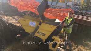 Думперы Wacker Neuson DT 08 в аренде