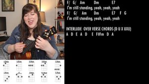 I'm Still Standing by Elton John Ukulele Play Along and Cover