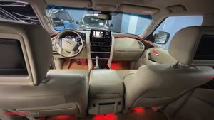 Атмосферная подсветка салона акриловыми нитями для Infiniti QX80