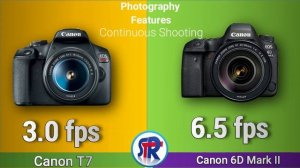 CANON T7 VS CANON 6D MARK II DSLR COMPARISON | WHICH IS BEST?