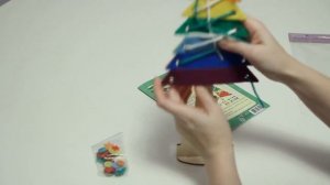 Развивающая игра "Радужная елочка", Методики В. Воскобовича