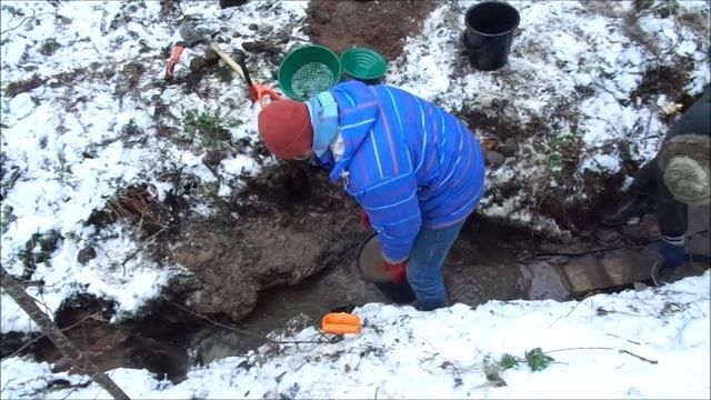 Альмадин в кимберлите, третий ручей. Almandine in kimberlite, the third creek
