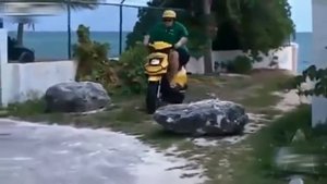 НЕУДАЧНЫЕ ПОНТЫ НА МОТОЦИКЛЕ