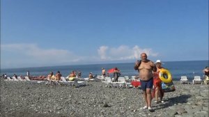Пляж в Кобулети