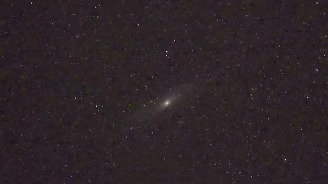 M31 Andromeda Galaxy & Satellites in Real-Time смотреть онлайн