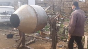 Бетономешалка своими руками!!!400л.Concrete mixer with its own hands!!!