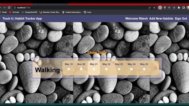 Track it | Habbit Tracker App | CodingNinjas | Skill Test