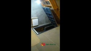 Люк в подвал из проф-трубы