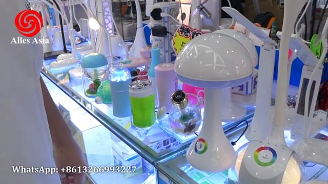 Очень прикольные настольные лампы // Alles Asia смотреть онлайн