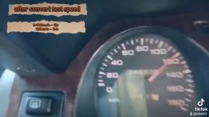 MITSUBISHI PAJERO 4M40 AUTO AFTER CONVERT FUEL PUMP - TEST SPEED