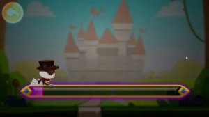 Приключения малыша панды.  Радужные руны. Все уровни.