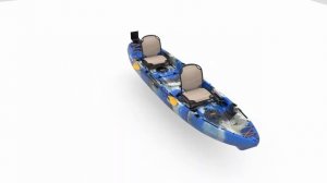 Vanhunks Orca 13'0 Fishing Kayak 3D View