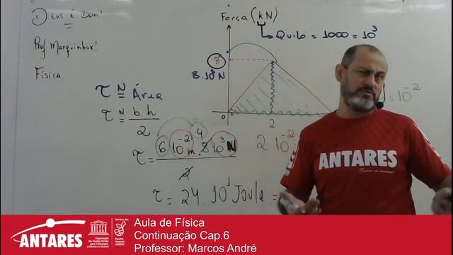 Aula de Física Continuação Cap.6 Professor: Marcos André смотреть онлайн