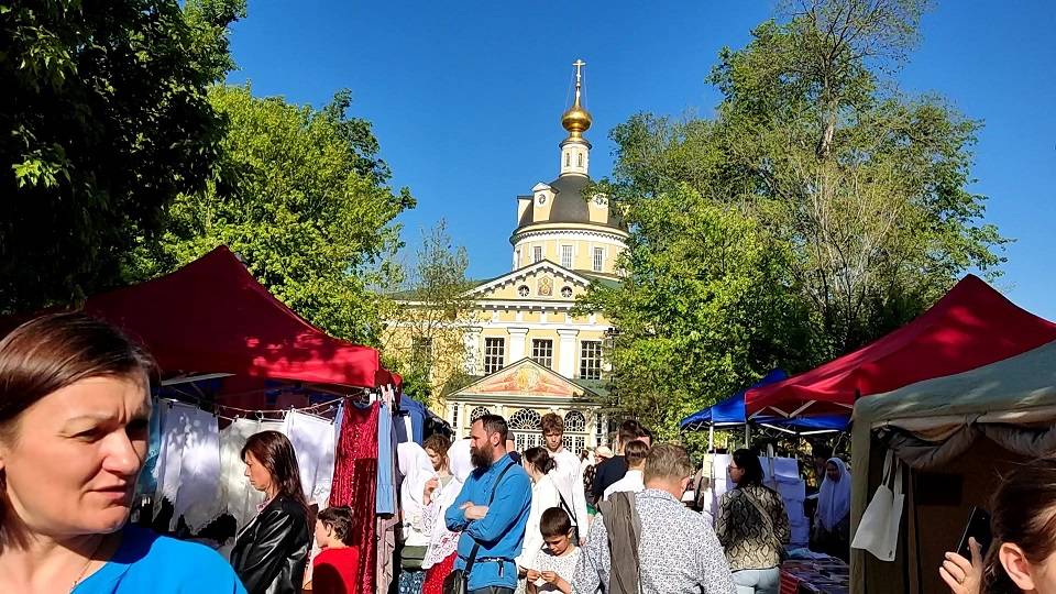 Старообрядческая ярмарка в Рогожской Слободе на День жён-мироносиц💖#Москва 19.05.2024#Russia