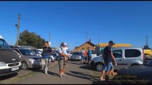 Херсонская область авторынок Маячка август 2020 пешая прогулка