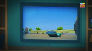 LRC & HHMT | beware of the monster truck | little red car | haunted house monster truck