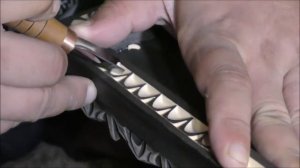 Геометрическая резьба по дереву для начинающих - резьба по морилке