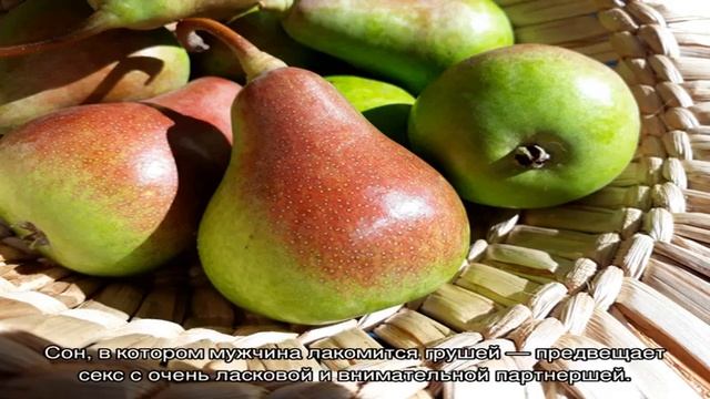 «Груша к чему снится во сне? Если видишь во сне Груша, что значит?» смотреть онлайн