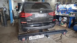 Изготовление фаркопа под мотохвост на BMW X3 в кузове G1