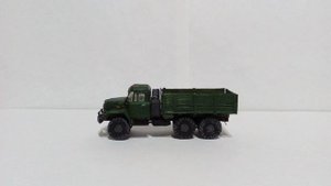 Зил 131 модель из картона масштаб 1/72