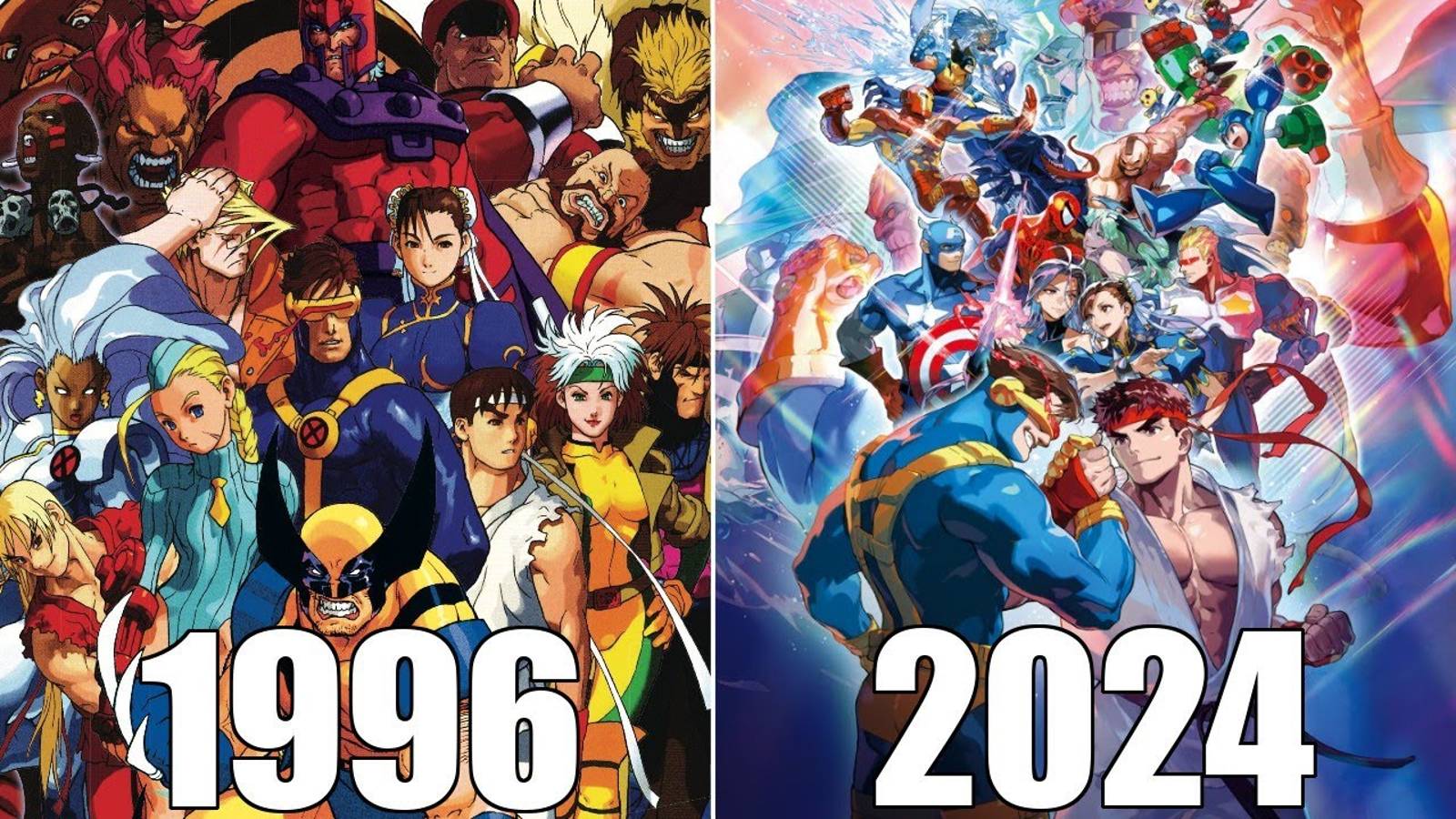 Эволюция серии игр Marvel Vs. Capcom [1996-2024]