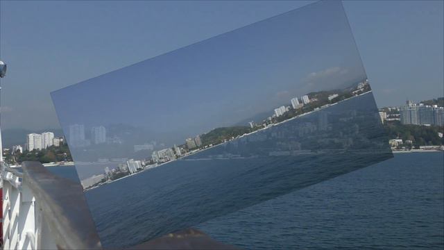 Сочи 4К  Теплоход Дагомыс