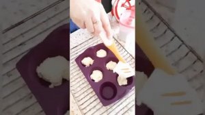 Творожные корзиночки в силиконовой форме "Капкейки"