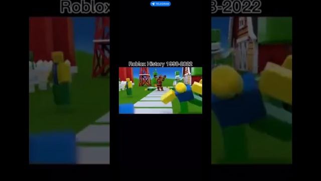 Эволюция игры Roblox от 1998 до 2022