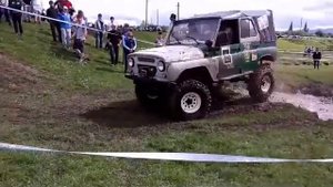 Джип триал в Осетии.