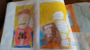 совершенный человек - паук самодельный  комикс.