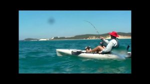 Kayak Fishing Waddy Point, Fraser Island