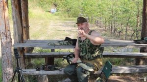 Охота на "кабана"  на засидке.