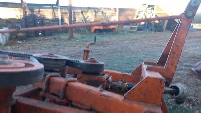 роторный плуг(поближе)