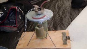 Как обогреть палатку .