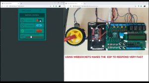 ESP8266 WEB SERVER FOR MOTOR CONTROL