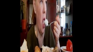 #Mukbang Tatyana eats #мукбанг #eating #food #рис с жареной курицей