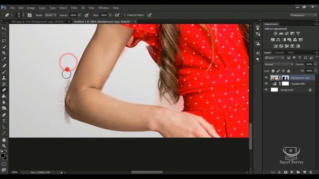 How to Blend Two Pictures Together In Photoshop CC | Awesome Girl ? | Adobe Photoshop CC Tutorial. смотреть онлайн