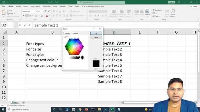 Excel Tutorial #15 - How to Format Text in Excel