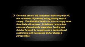 How the Narcissist Influences Others to Remain within the Sunken Place