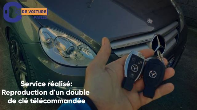 Reproduction d'un double de clé télécommandée - Mercedes B-Class 2010 смотреть онлайн